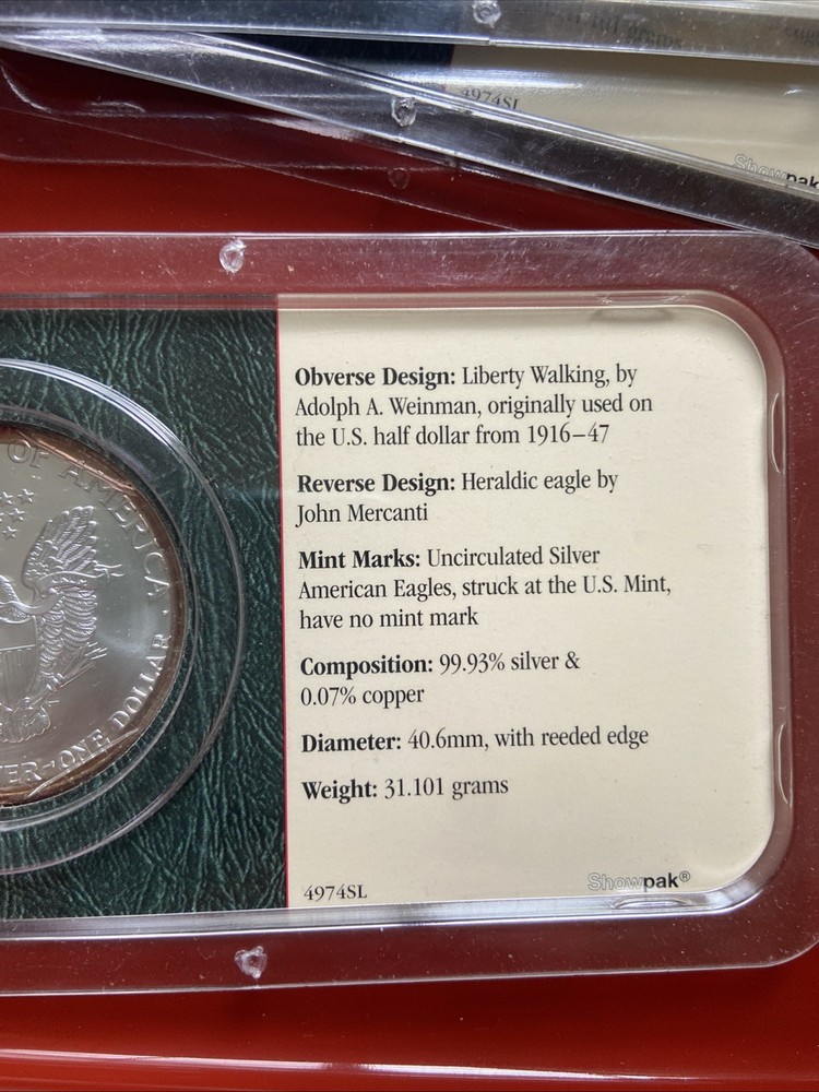 Silver American Eagle 2002