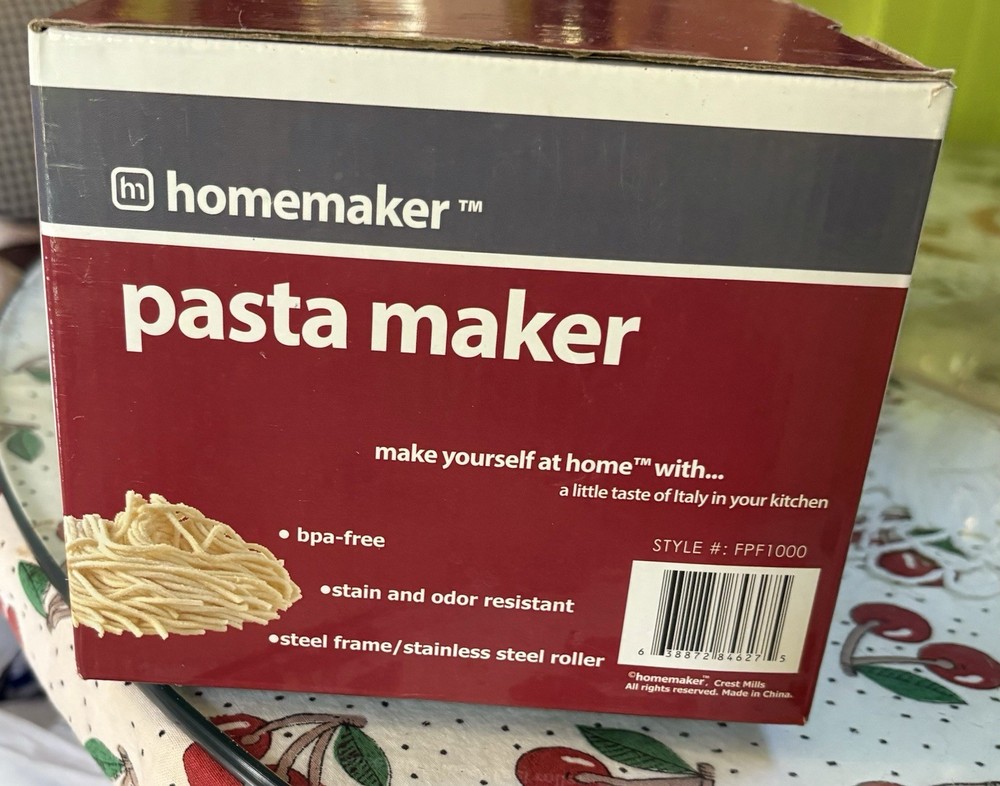 Homemaker Pasta Maker