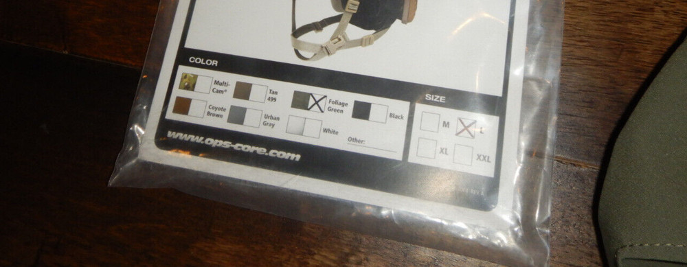 NEW * Ops-Core FAST High Cut Helmet Cover * Green * Solid Stretch LARGE