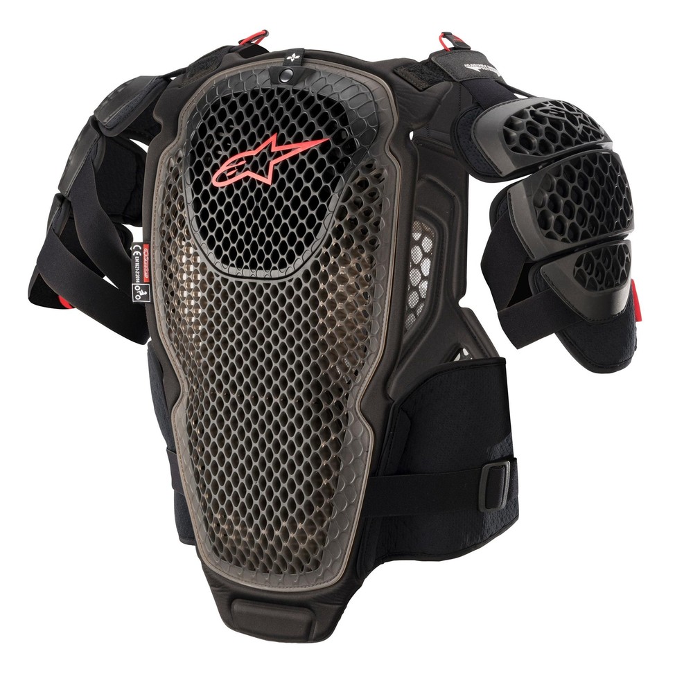 A 6 Chest Protector Black/Anthracite Md/Lg