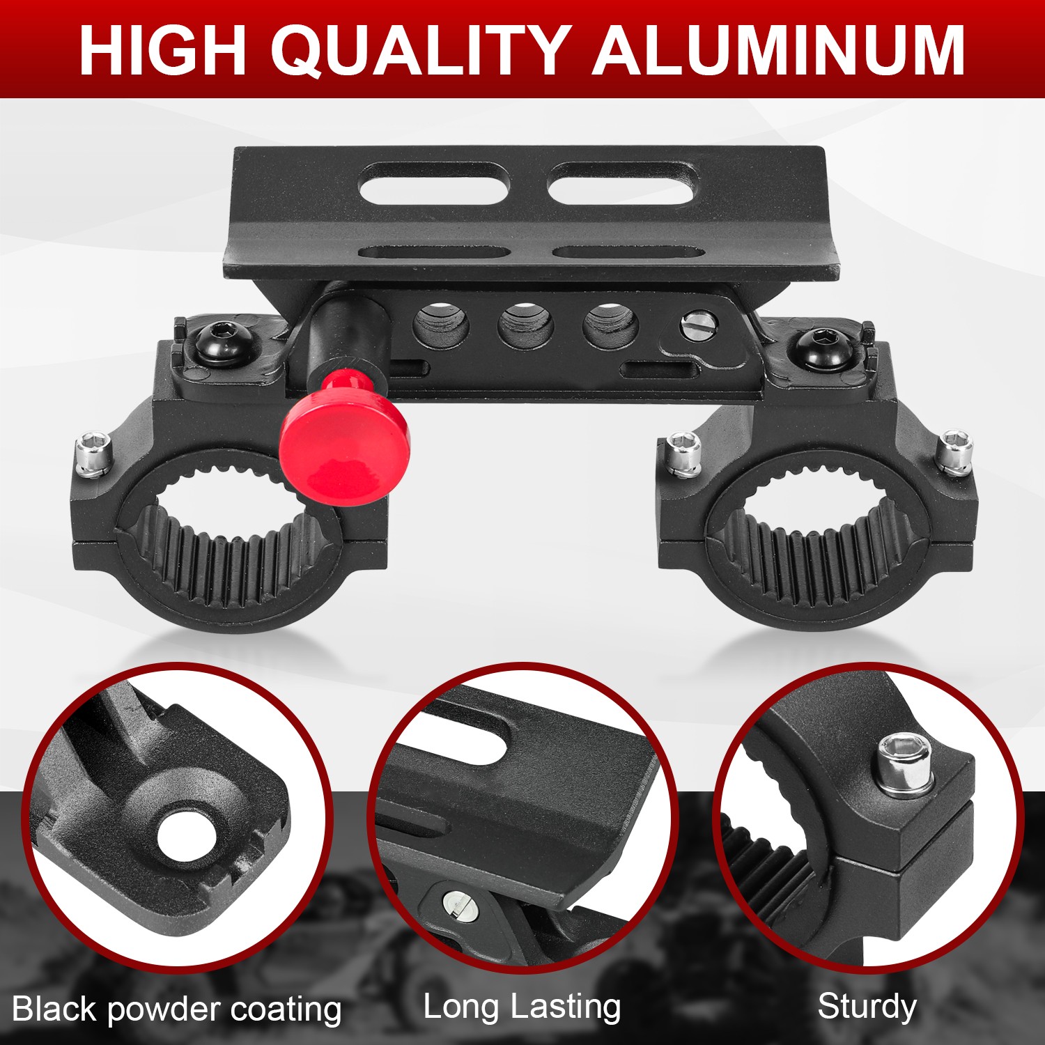 1-2 inch Roll Cage Fire Extinguisher Mount Holder Bracket for Jeep Wrangler SXS