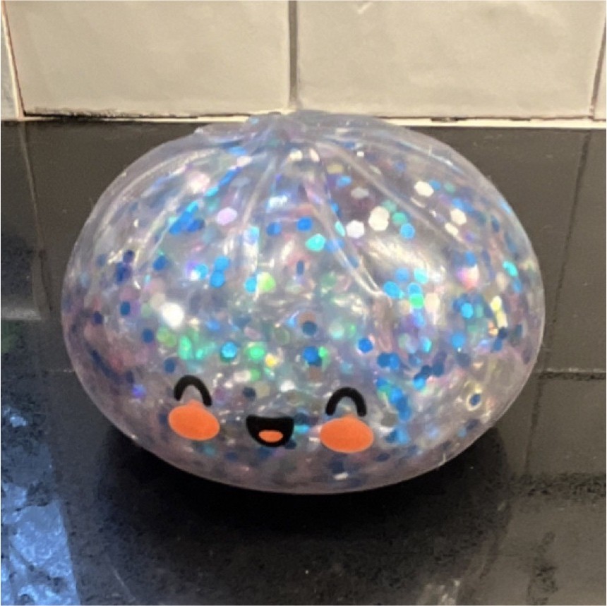 Blue glitter dumpling very rare ￼