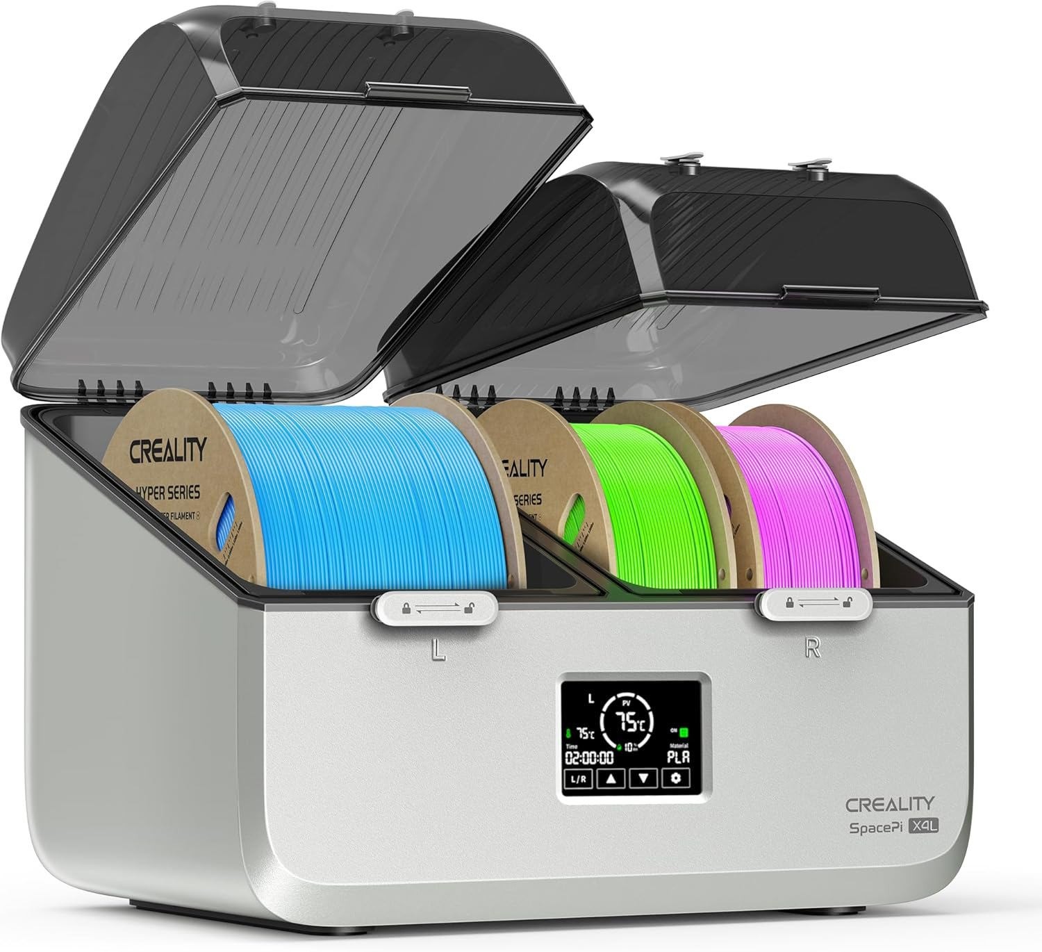 Creality Space Pi X4L Filament Dryer Box 4 Spools 3D Printer Filament Dehydrator