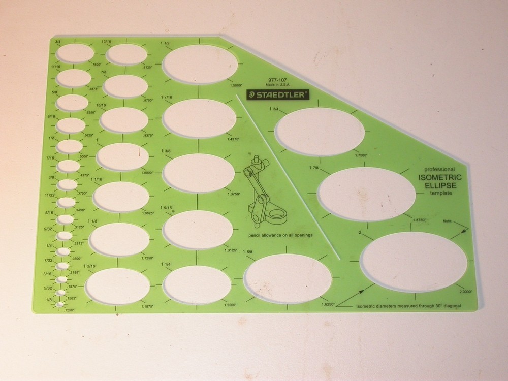 Staedtler Drafting Drawing Engineering Templates + Erasing Shield