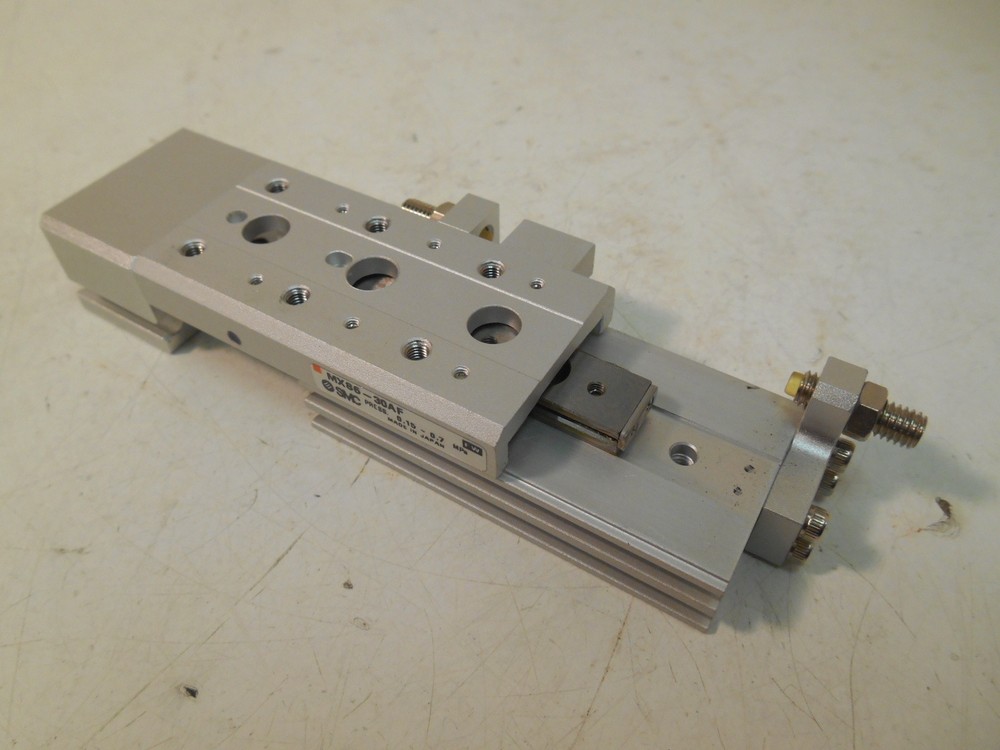 New SMC MXS6-30AF Pneumatic Linear Slide