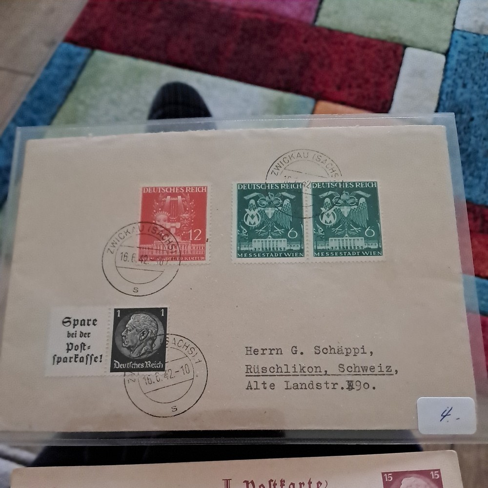 3 x COVERS , GERMANY THIRD REICH ,