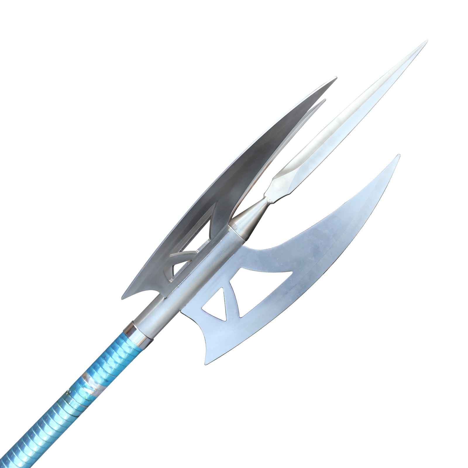 Sea Warrior Trident 71-Inch Carbon Steel Metal Spear Prop