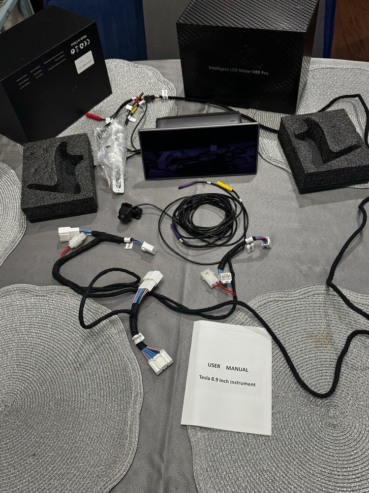 Tesla model 3/Y Cluster display V89 PRP