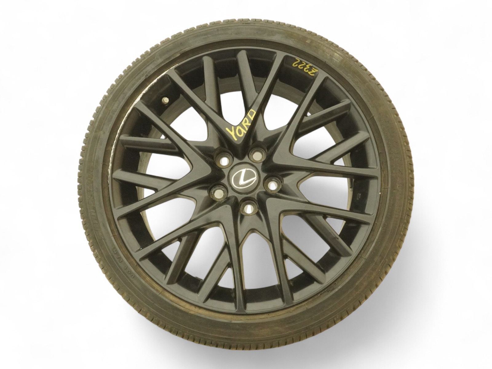 15-18 Lexus Rc300 Rc350 Rc200T Xc10 Wheel 20 Spoke Rim 19X8J 5Lug 4 1/2 OEM