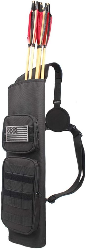 High-Quality Archery Back Quiver Bag - Adjustable Straps