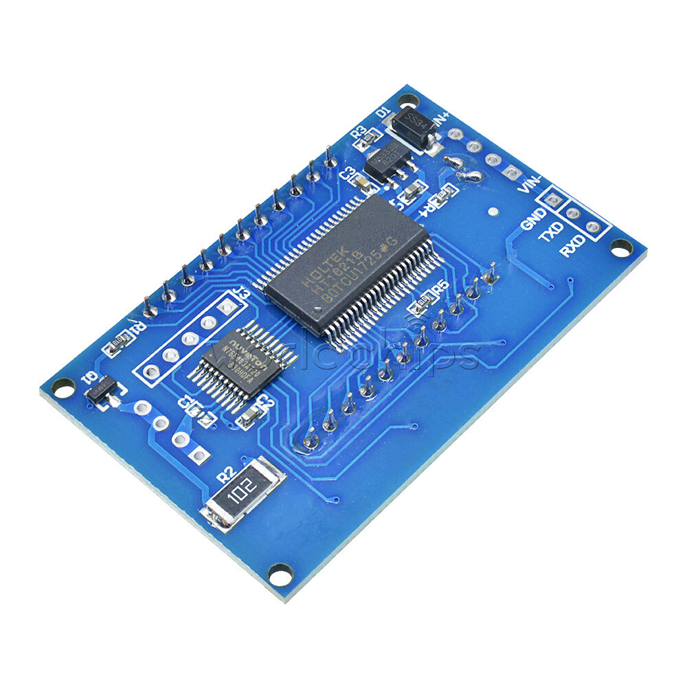 2CHS PWM Pulse Frequency Duty Cycle Square Wave Signal Generator LCD Module