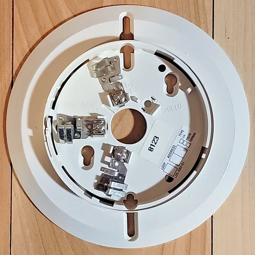 System Sensor B-501B Base Smoke Detector Fire Plug-in Base Made in USA NEW