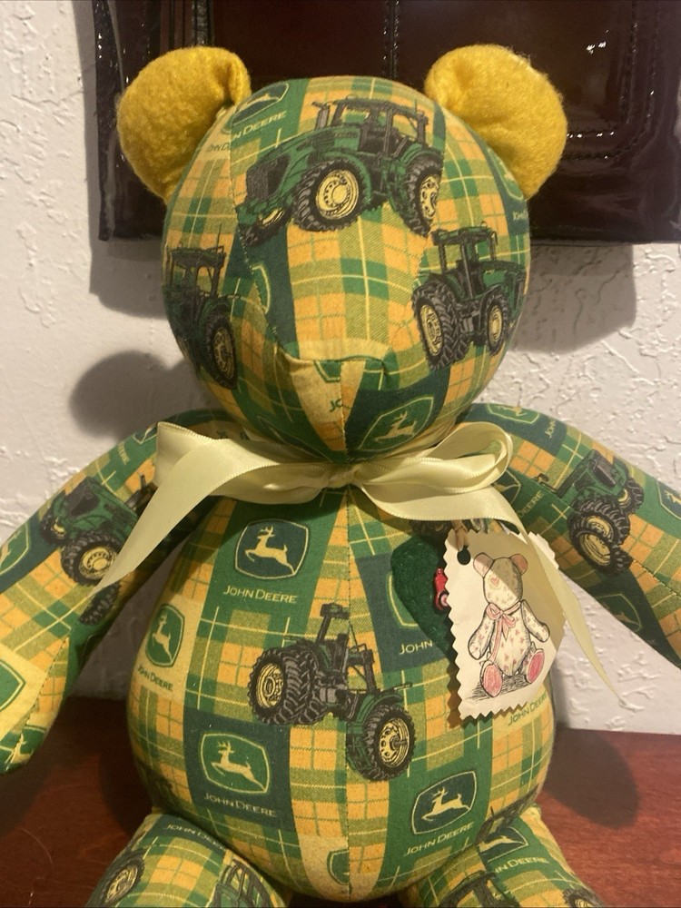 John Deere Vintage Teddy Bear Cute