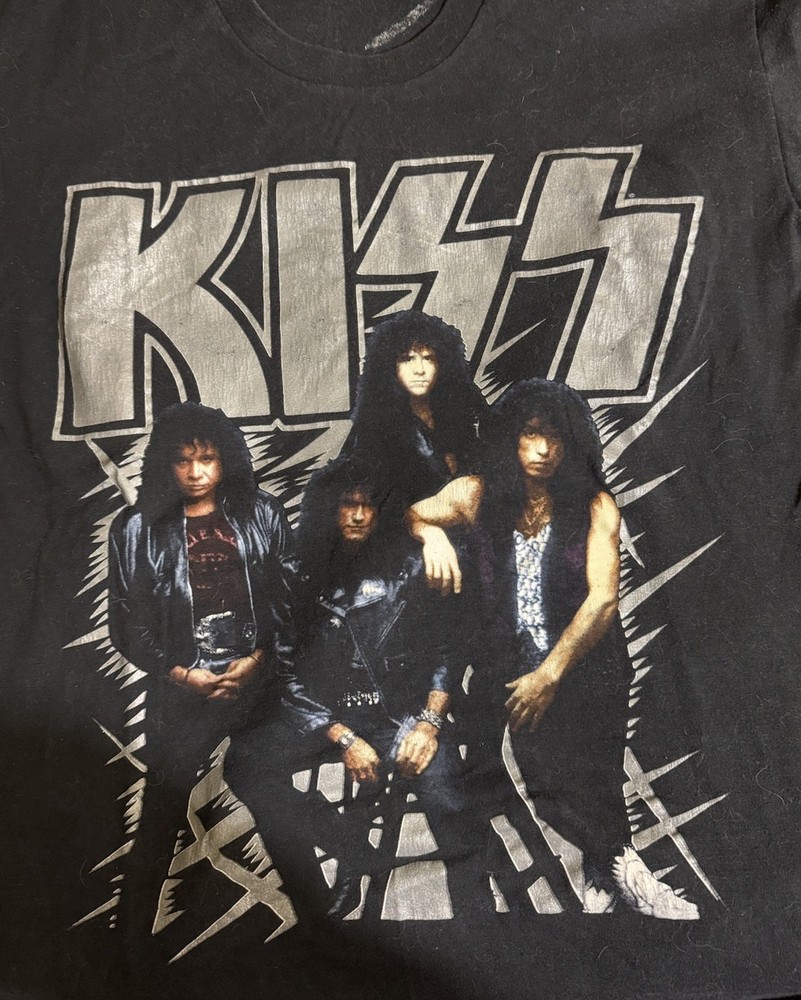 KISS vintage Hot In The Shade 1990 Tee medium
