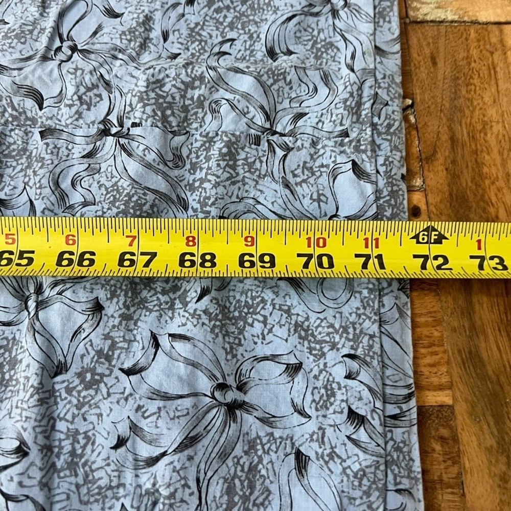 Handmade Fan Quilt Patchwork Floral Pattern Reversible 71.5"x 67"