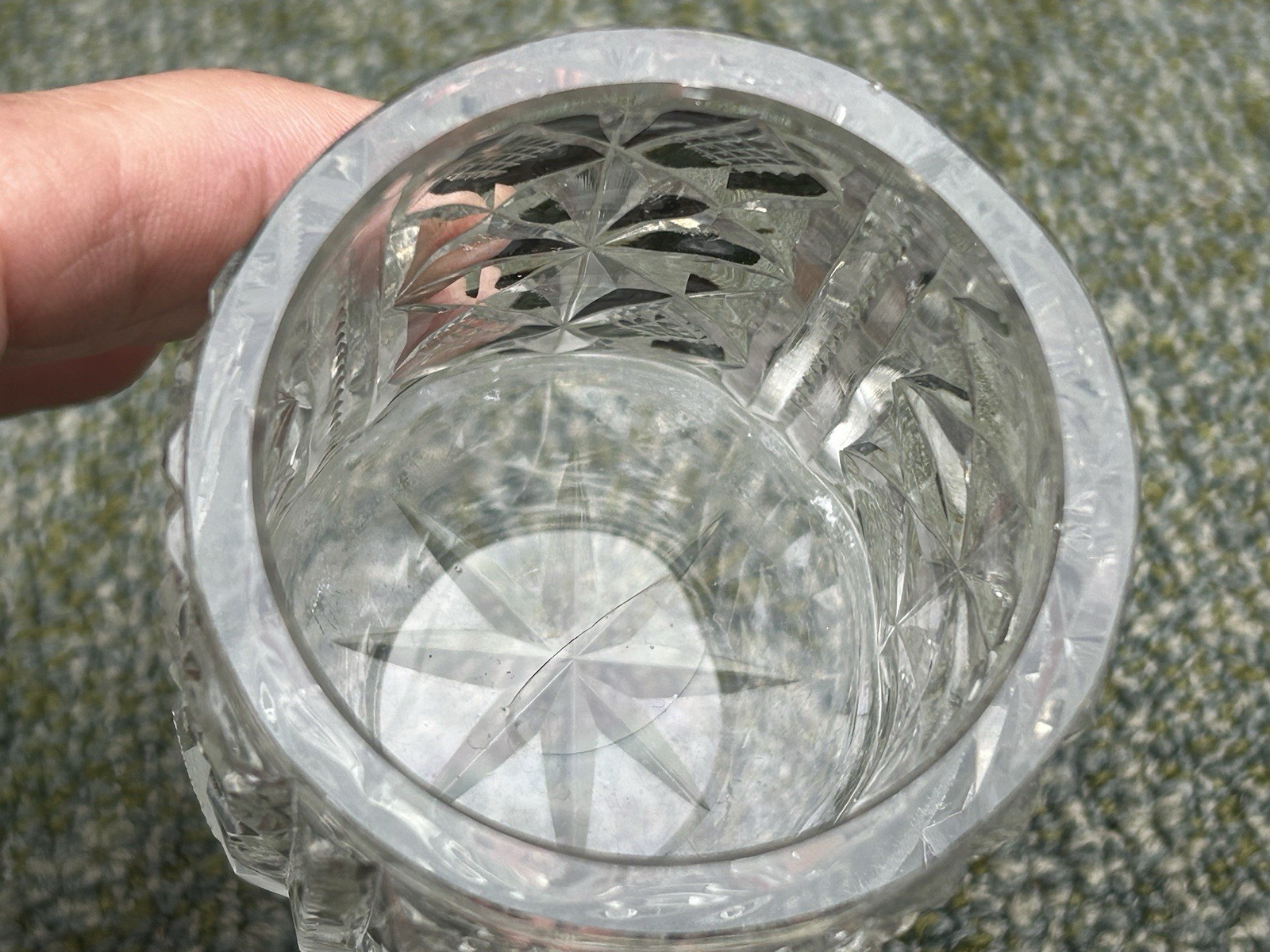 Antique English Sterling Silver Cut Glass Vanity Bottle Set Henry Williamson Ltd