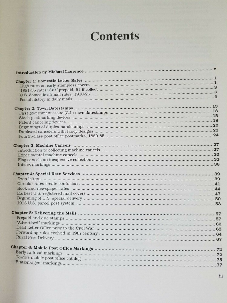 United States Postal History Sampler by Richard B. Graham (Linn's) Softcover