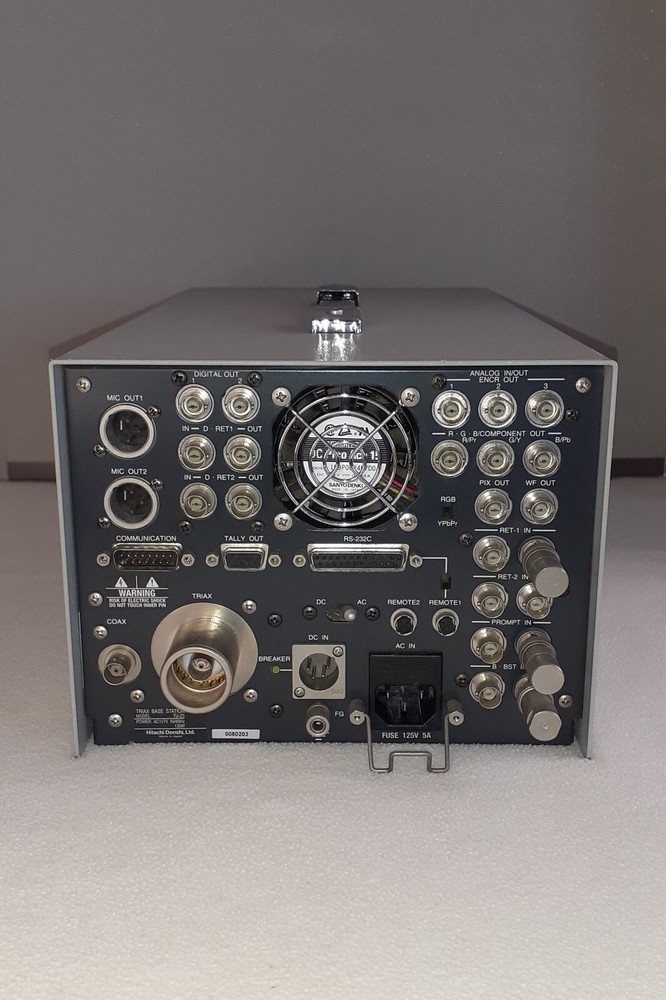 Hitachi Triax Base Station TU-Z3 & Camera Control Panel RC-Z3
