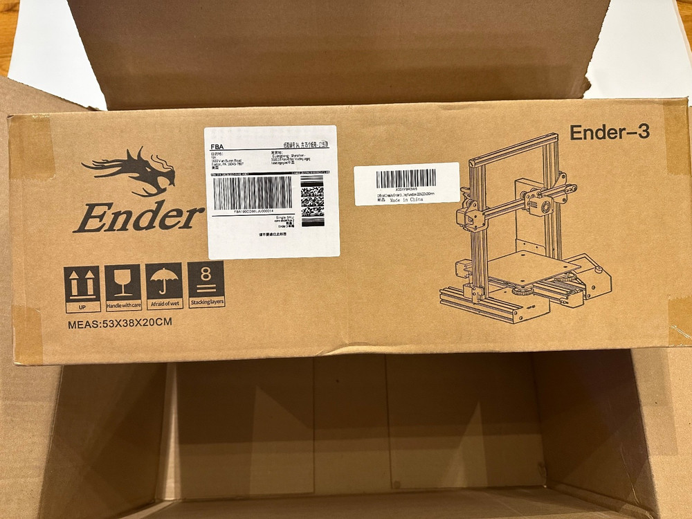 Official Creality Ender 3 3D Printer. Extra PLA Included.