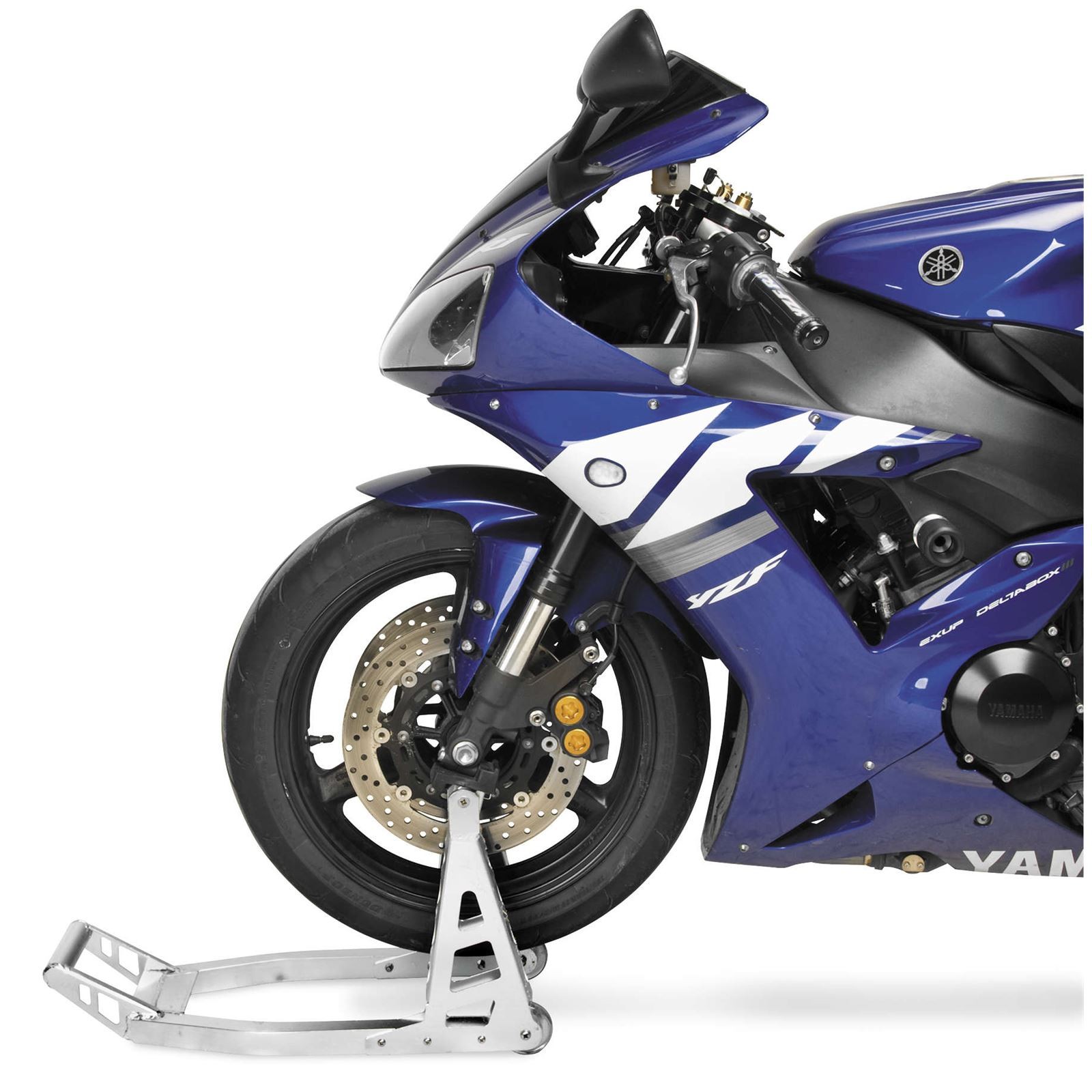 BikeMaster Universal Aluminum Stands Front Polished TLAMS300