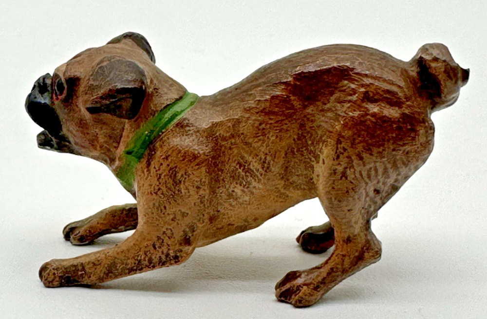 Antique Cold Painted Dog, Austrian