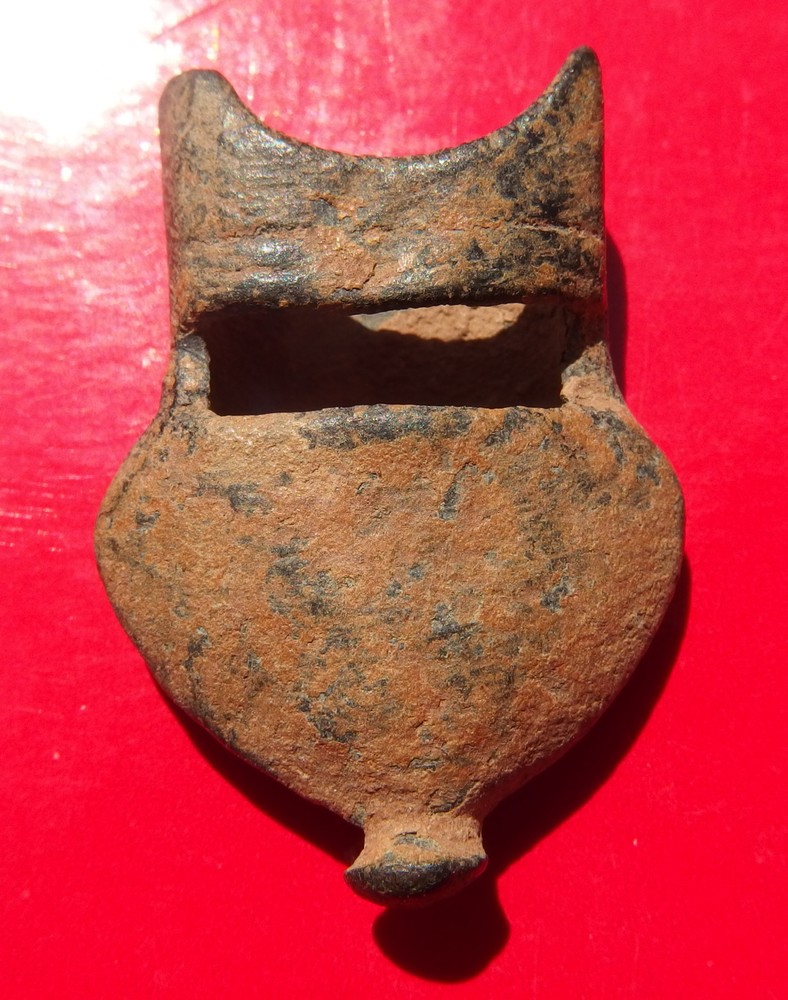 Medieval epoch sword sheath point