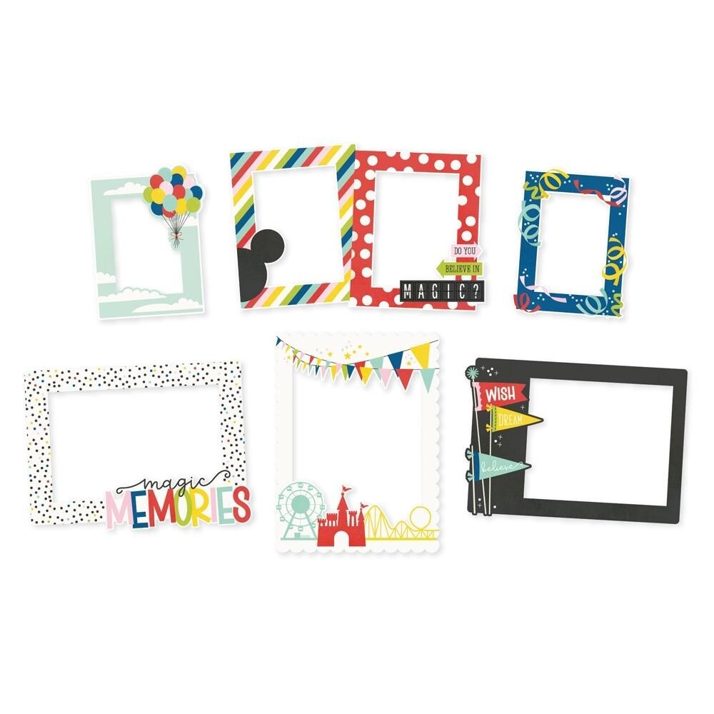 Simple Stories ~ SAY CHEESE MAGIC ~ Chipboard Frames ~ Disney