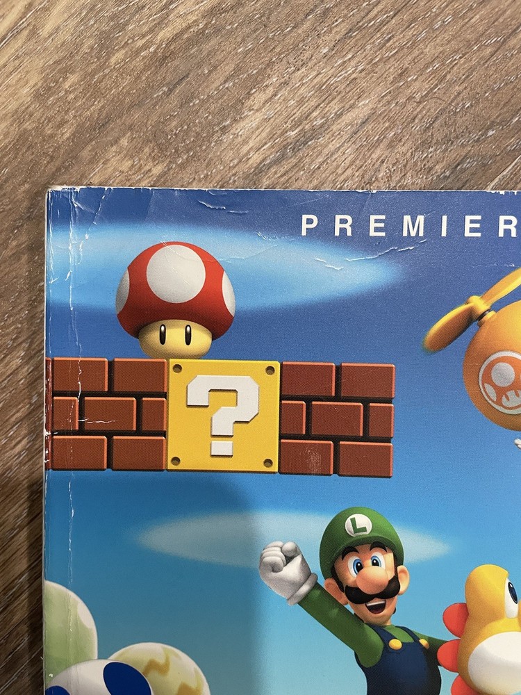 Super Mario Wii Prims Official Game Guide.