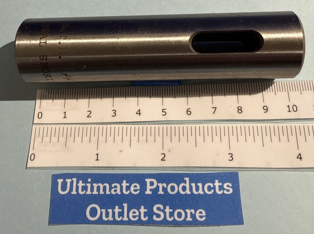 E.T.M. #4 Arbor Neal Skokie Precise Solid Socket with Morse Taper #4