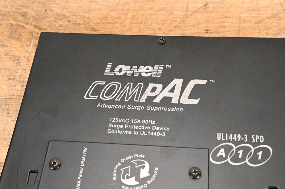 Lowell ACSP-1502-RPC Advanced Multi-Stage Surge Suppressor CG01MSK