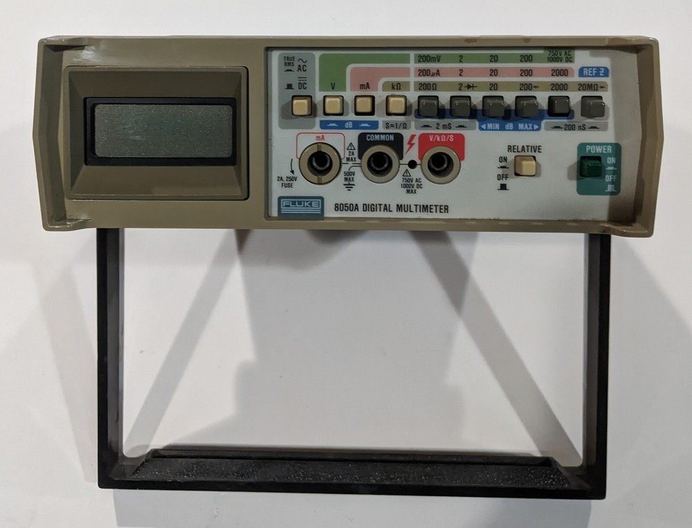 Fluke 8050A Digital Multimeter Portable Benchtop Laboratory Device