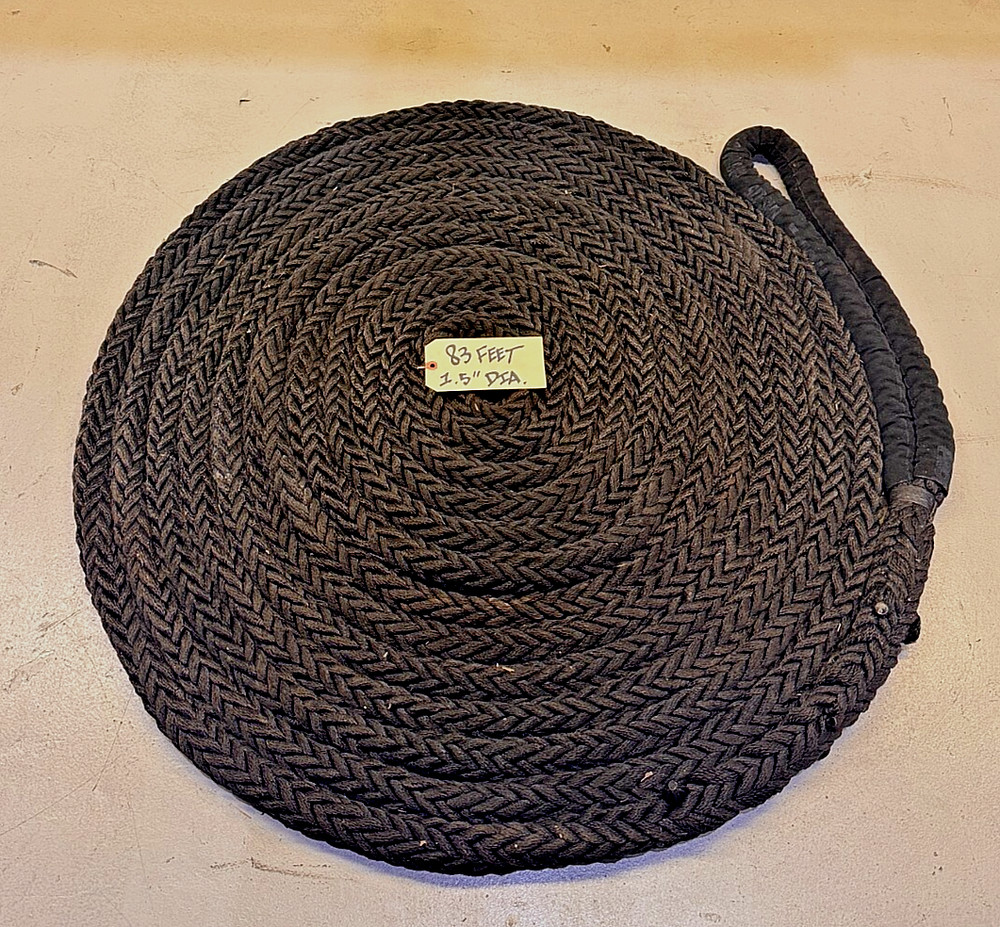 Nylon Double-Braided Dock Line 83' x 1½"
