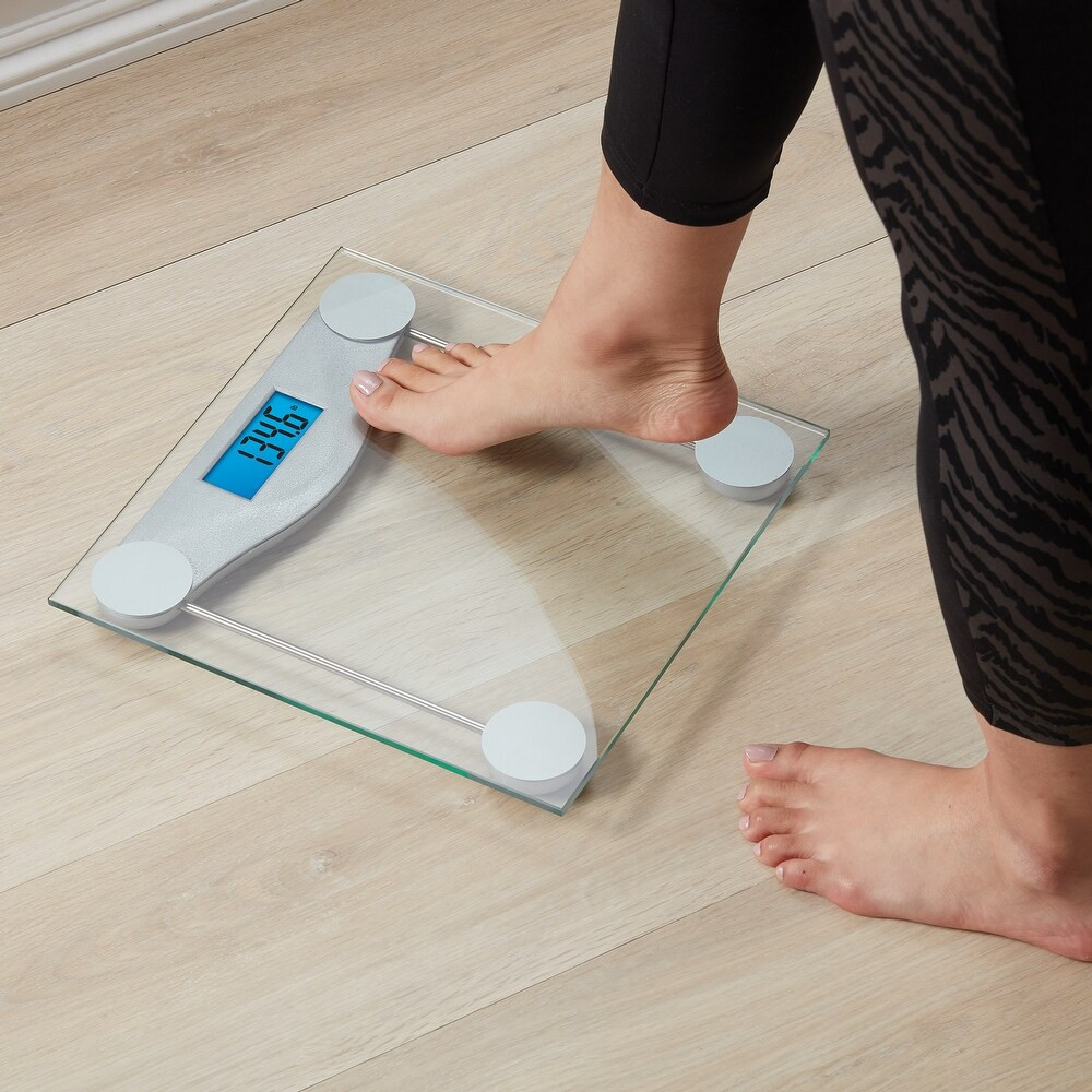Digital Glass & Metal Bathroom Scale
