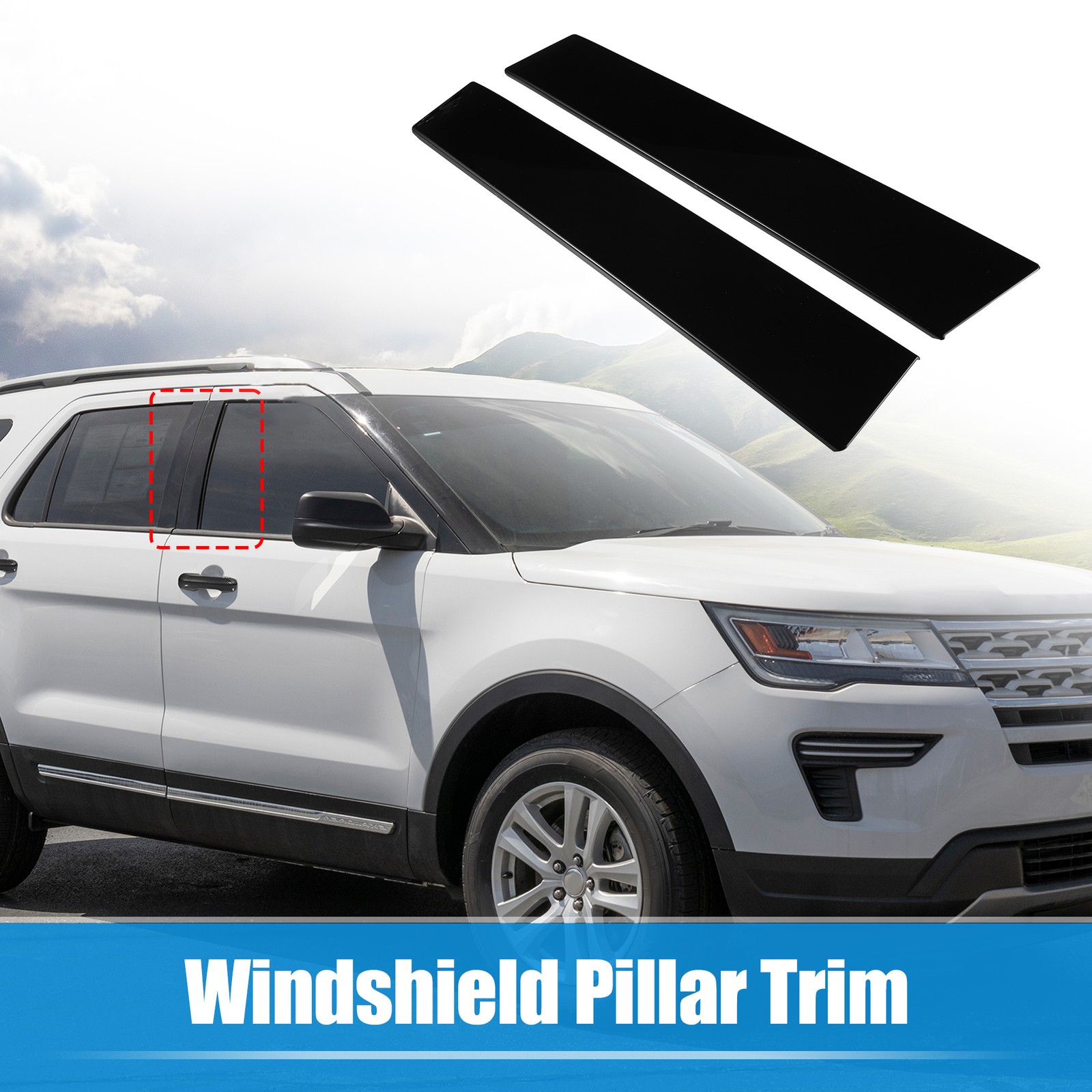 Windshield B Pillar Trim BB5Z-7820555-BB for Ford Explorer 11 Left Right
