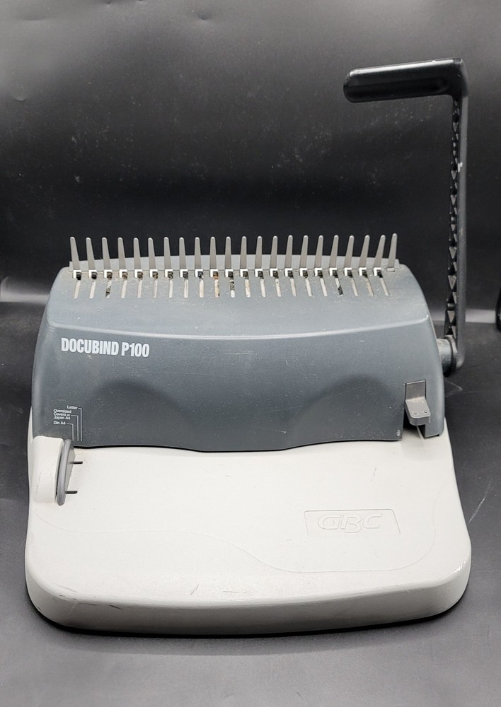 GBC Docubind P100 Binding Machine Comb Punch Binder