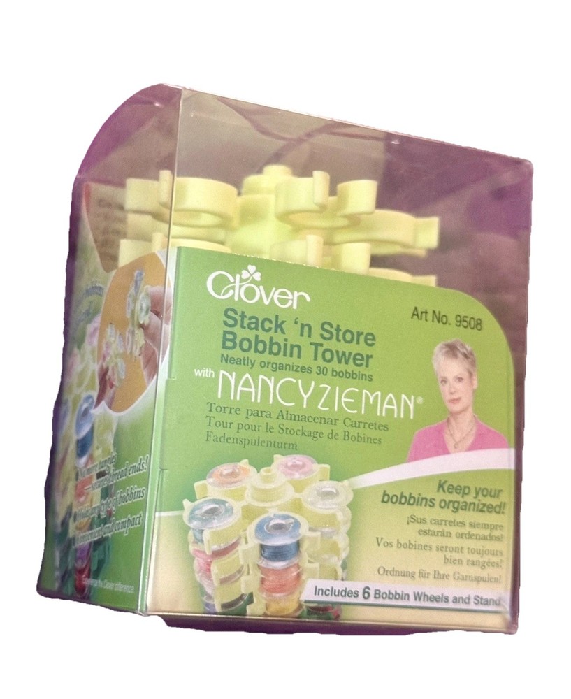 CLOVER #9508 STACK 'N STORE BOBBIN TOWER BY NANCY ZIEMAN