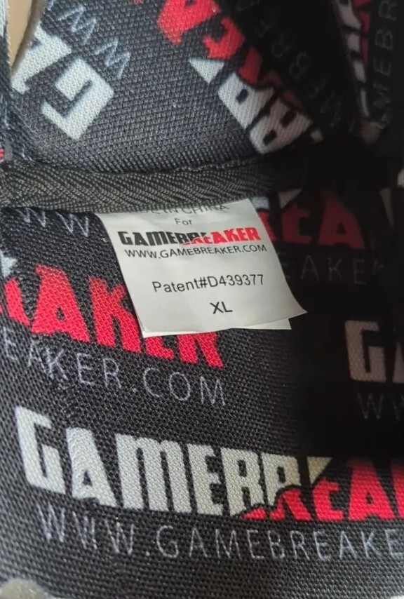 D4 Game Breaker Padded Head Protection Solid Black Size XL