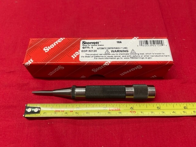 Starrett PT06690 Replacement Point for 18A Automatic Center Punch