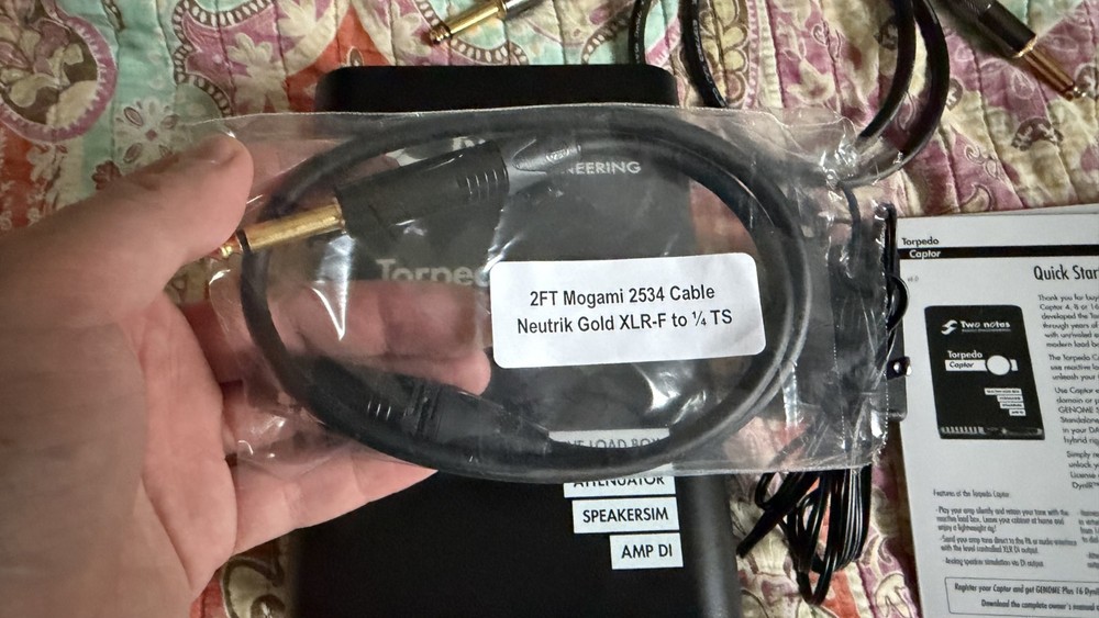 Two notes Torpedo Captor (8 Ohm) (Open Box)