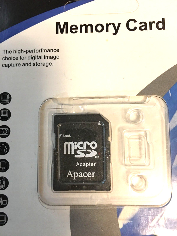 CLEARANCE *Lock Micro SD™ Apacer MEMORY Card ( Windows® / Mac OS )