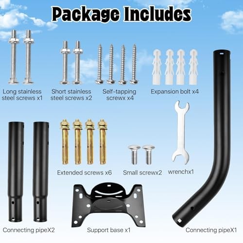 1.5" Diameter J-Pipe Mount for Weather Stations - Universal Pole