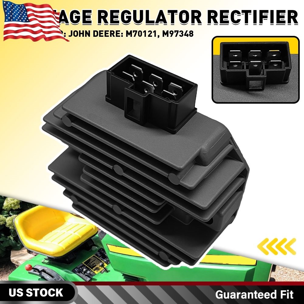 Voltage Regulator Rectifier Assembly For Kawasaki & John Deere Motorcycle Engine