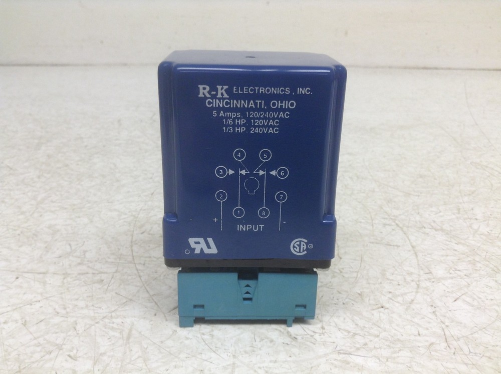 R-K Electronics CCB-115A-1-2M Timer Delay Relay 2 Minute Fixed CCB115A12M (OK)