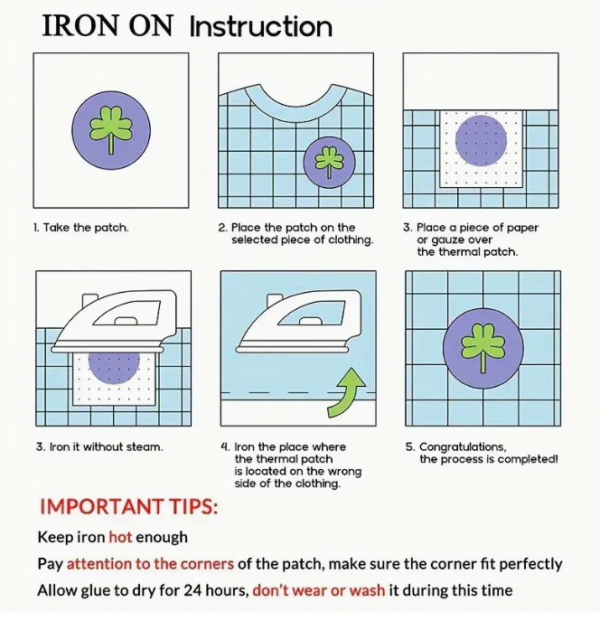 MICKEY MOUSE - Embroidered Iron-On/Sew-On Patch