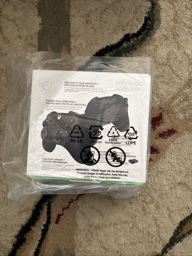 MSI Force PRO W Wireless Controller Black