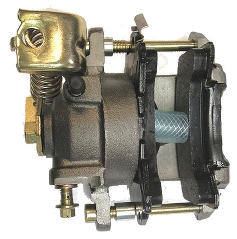 Small Bearing 9" Ford Slotted Bolt On Rear Disc Brake Kit with E Brake Calipers