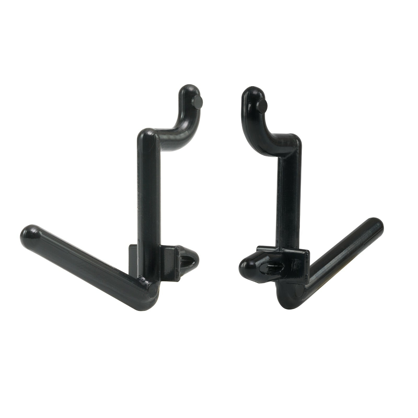 Plastic Pegboard Hooks Lowercase L-Hooks for peg boards 100 pieces MADE IN USA