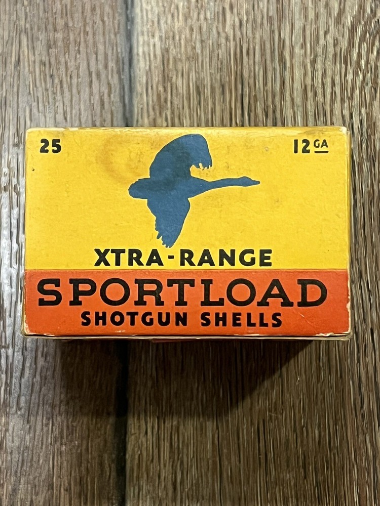 Sears, Roebuck and Co Sport Load Xtra-Range 12 GA Shot Shell Box - Empty