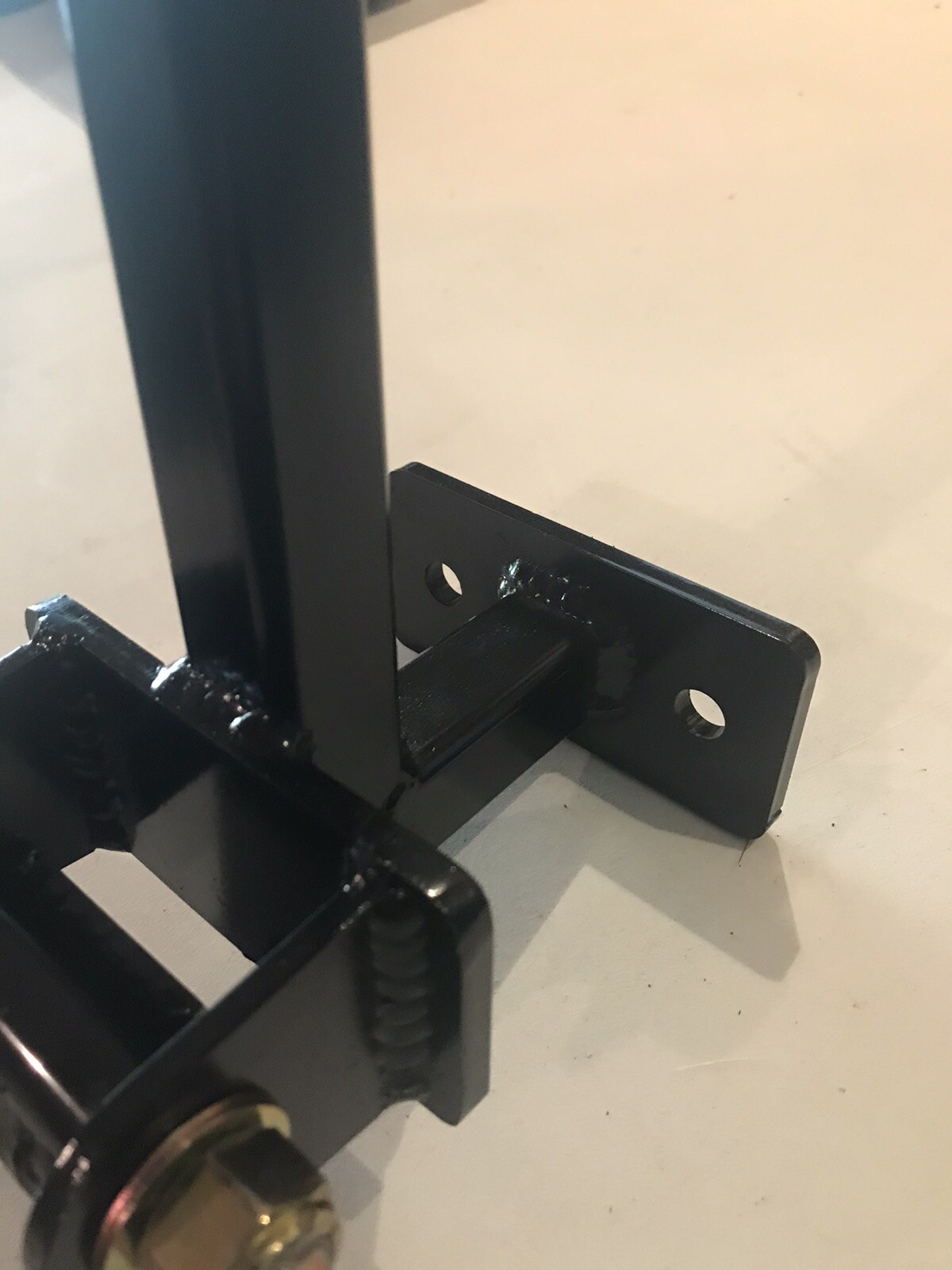 Push Bar Mount Drag Race Universal Bolt On Custom Newest Version Short 4” Clear