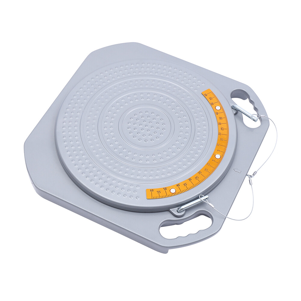 2x Wheel Alignment Turntable Turn Plates with Transition Bridge and Thrust Block